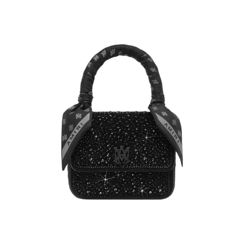 AMIRI Leather Handbag Regular Women's Black-0