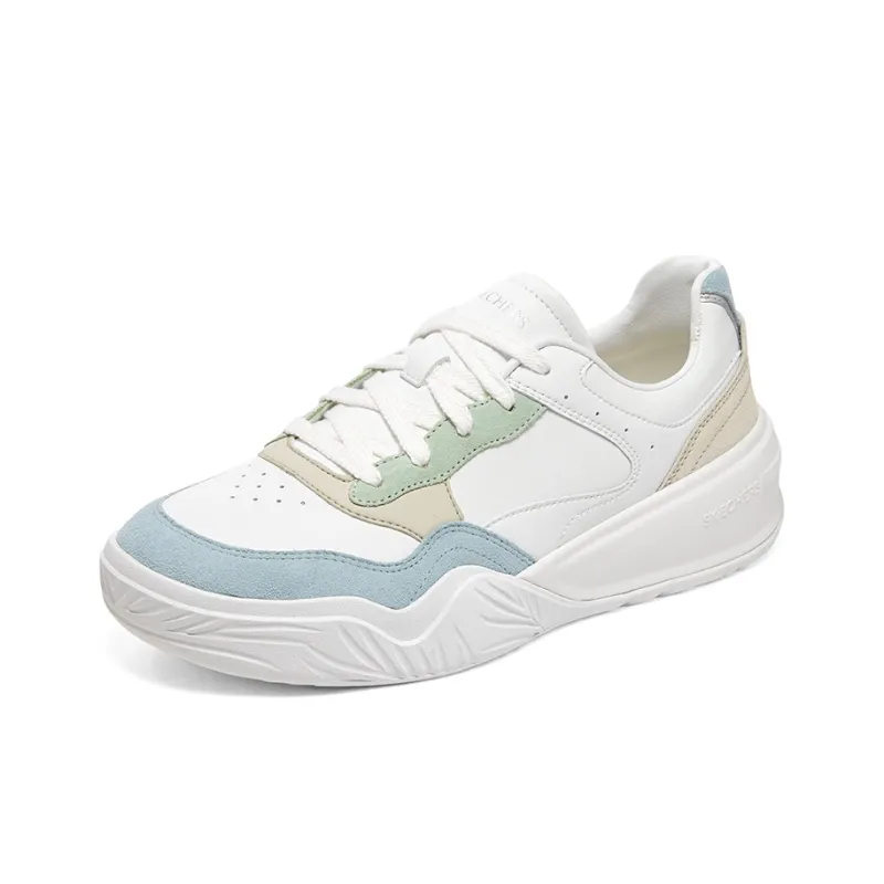Skechers Denali Shoes 'White Blue' Women's-2