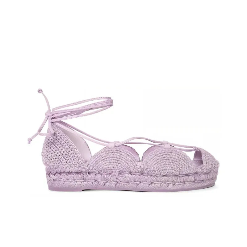 LOEWE Casual Single Shoes Women's Purple-1