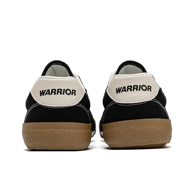 Warrior Wear resistant Lightweight Breathable And Non slip. Low Top Canvas Shoes Unisex Black-4