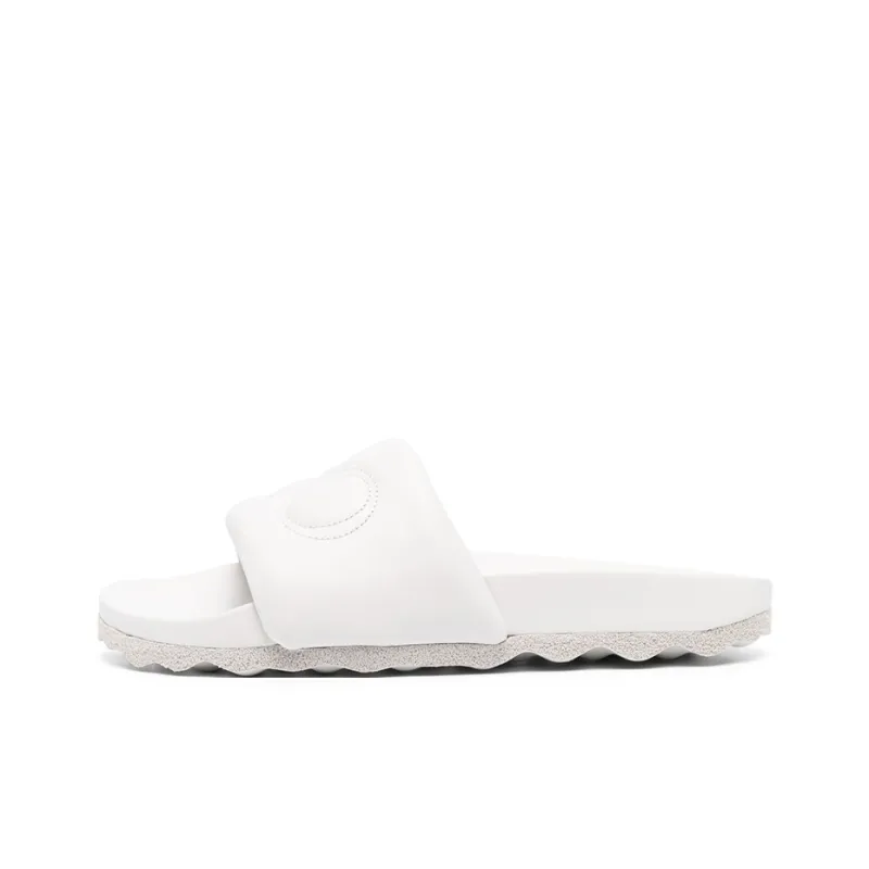 OFF WHITE Rubber Sole Slip Resistant Stylish Sandals Men's Light Gray-0