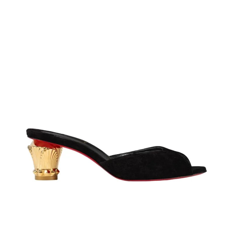 CL LUBOTING Stylish Sandal 5.5cm Women's Black-1