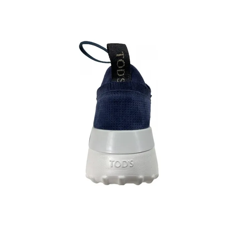 TOD'S C71 Slip Resistant Low Top Sports Casual Shoes Women's Blue-2