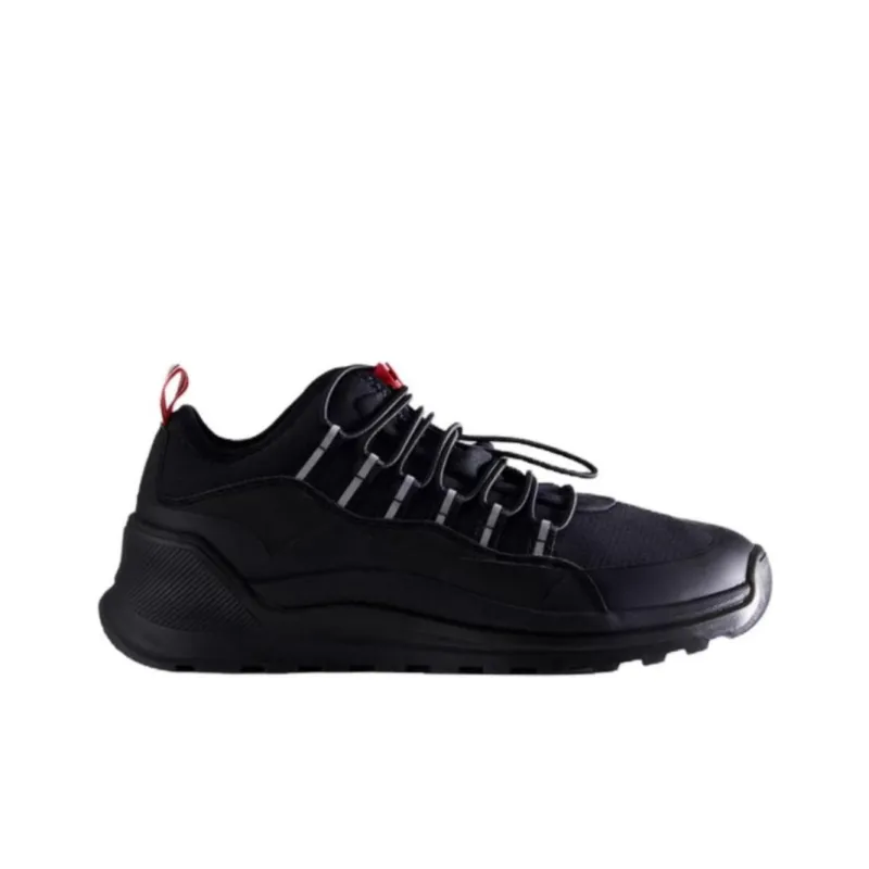 HUNTER Shock Absorbers With Slip Resistant Features Low Top Mountaineering & Hiking Shoes Men's Black-1