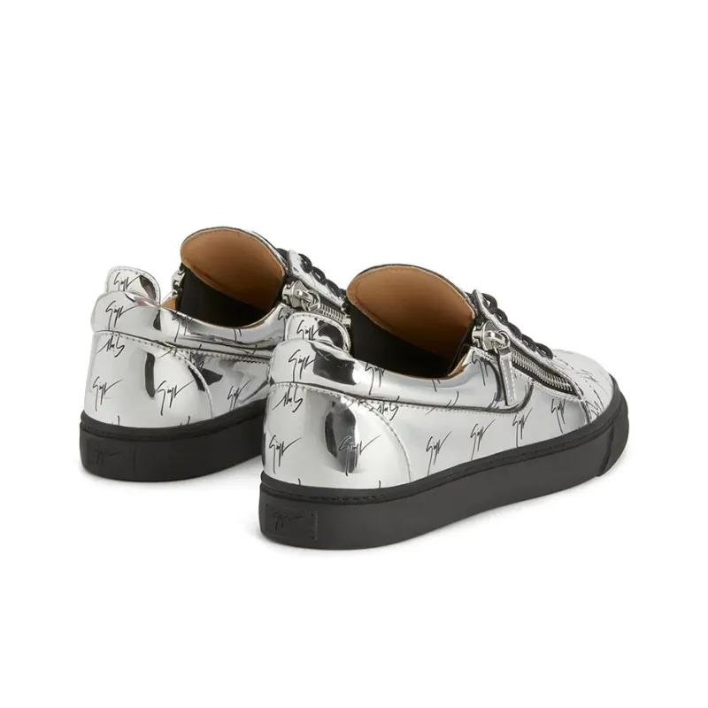 Giuseppe Zanotti Frankie Signature Logo print Sneakers-3