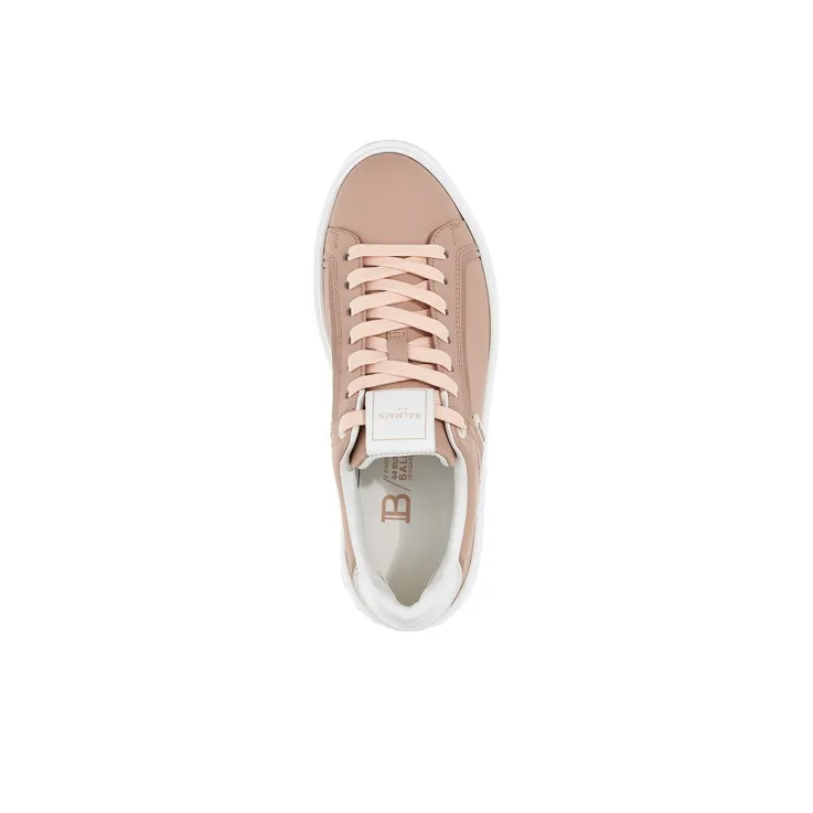 BALMAIN B-Court Leather Sneakers-3