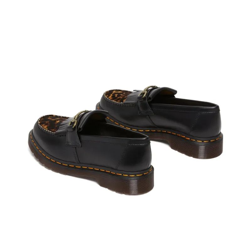 Dr. Martens Adrian Snaffle Hair On Loafer Micro Leopard-2