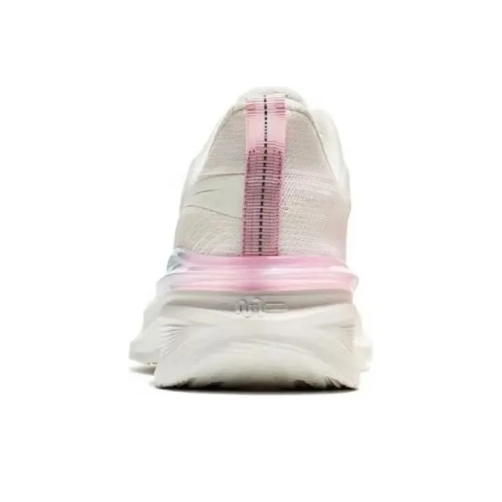 Erke Anti Slip Wear Resistant Low Top Running Shoes Women's Pink White-5