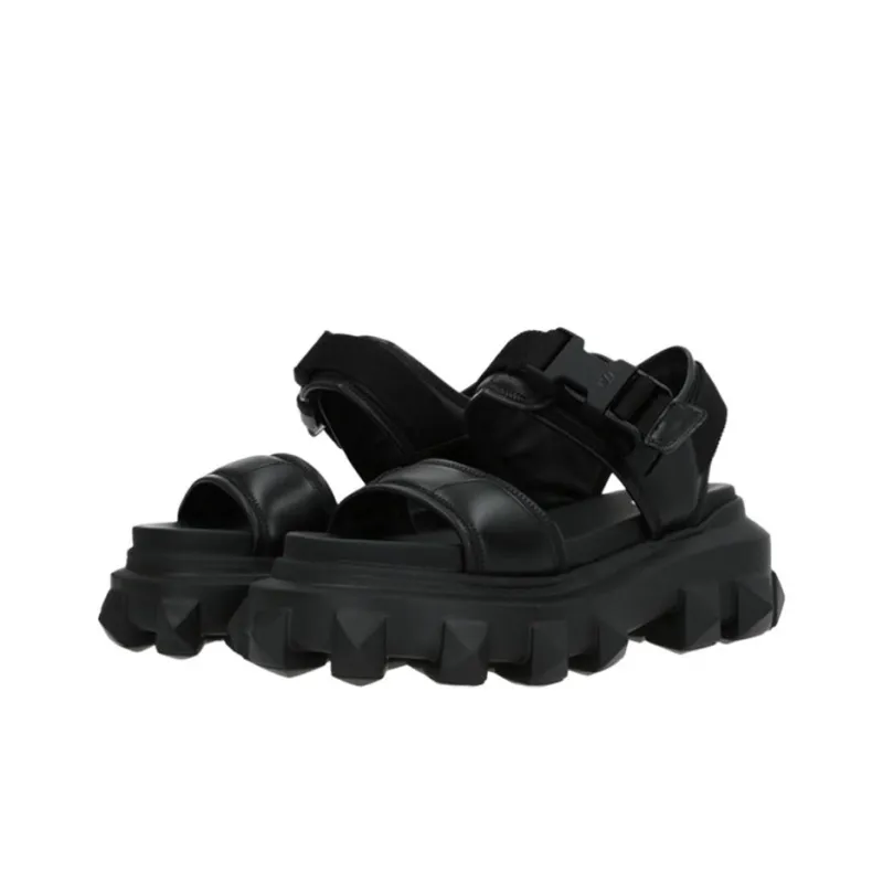 Valentino Beach Sandals Women's Black-2