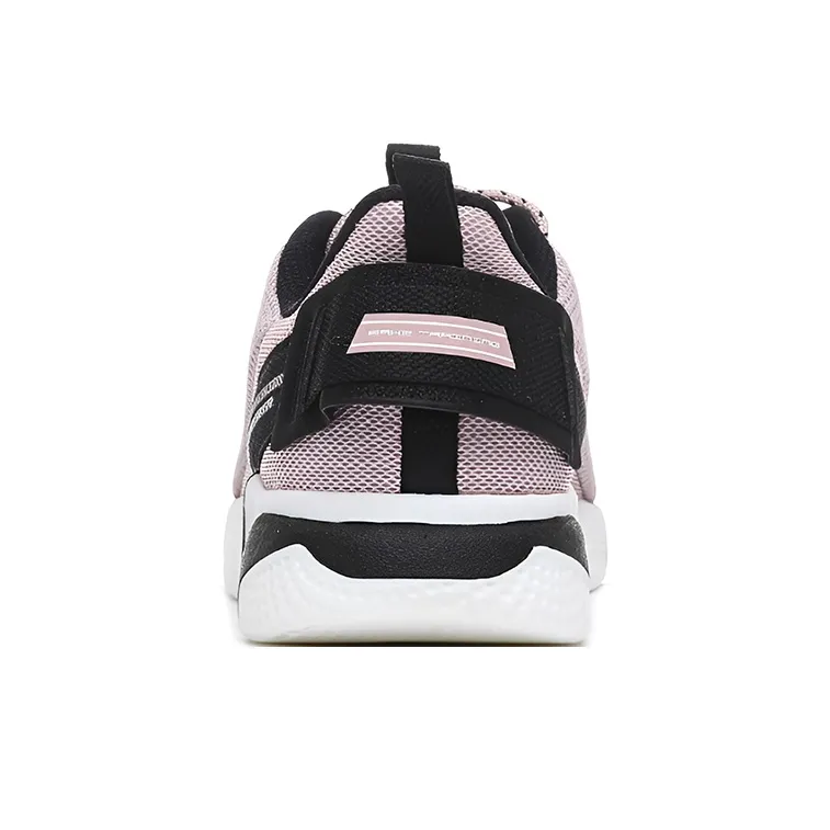 Erke Running Shoes Women's Low Top Mushroom Gray/Jet Black-3