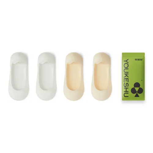 YOUKESHU Women's No Show Socks