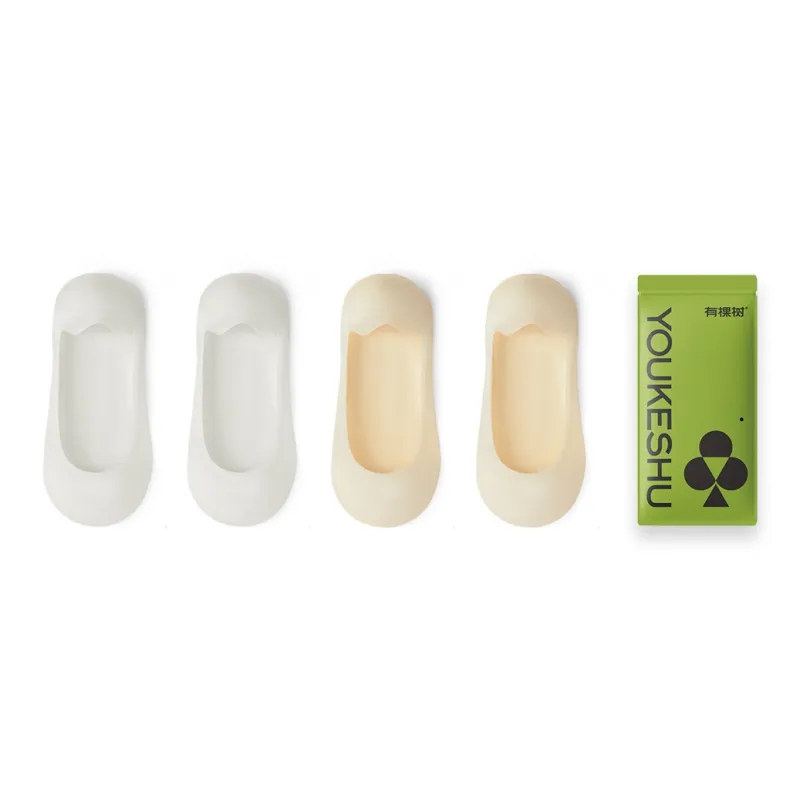 YOUKESHU Women's No Show Socks-0