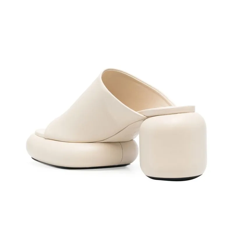 JIL SANDER Block-heel 45mm Sandals-3