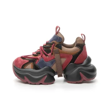 CHOVO Cushioning Breathable Warm Low Top Chunky Sneakers 5.5cm Unisex