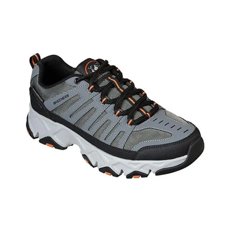 Skechers Crossbar Stilholt Cushioning Anti Slip And Wear Resistant Low Top Casual Shoes Men's Black-2