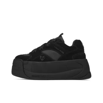 Naked Wolfe Snatch Stylish Skateboarding Shoes Women's Black