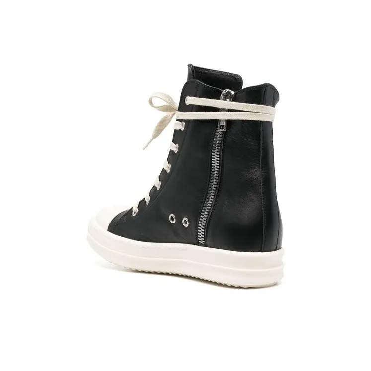 RICK OWENS Rubber-toecap High-top Sneakers-2