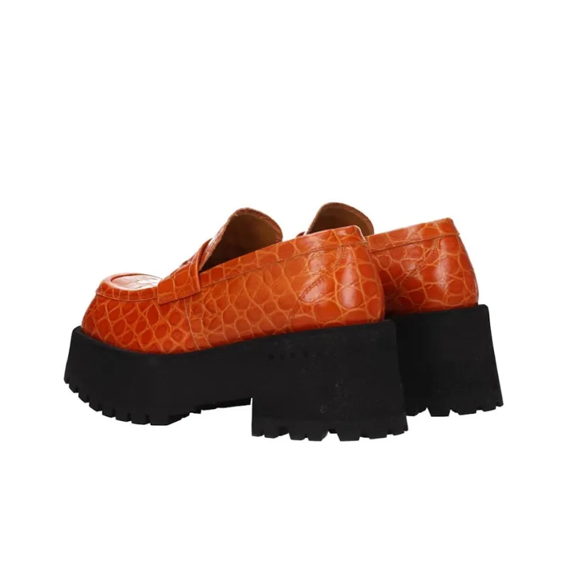 MARNI Platform Shoes Women's Orange-2