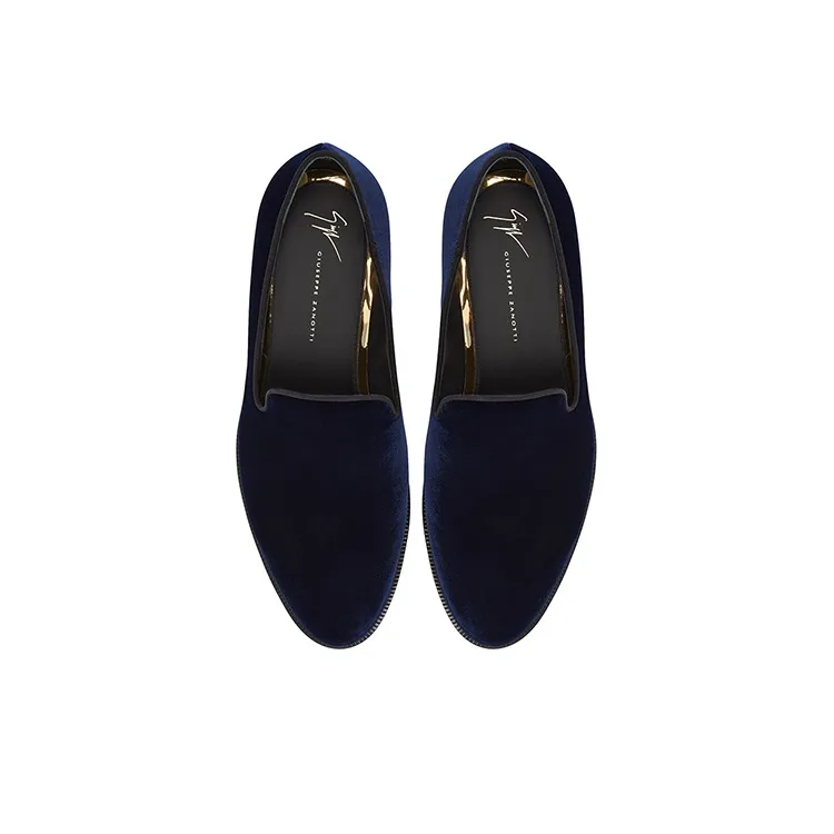 Giuseppe Zanotti Gatien Velvet effect Loafers Women's-4