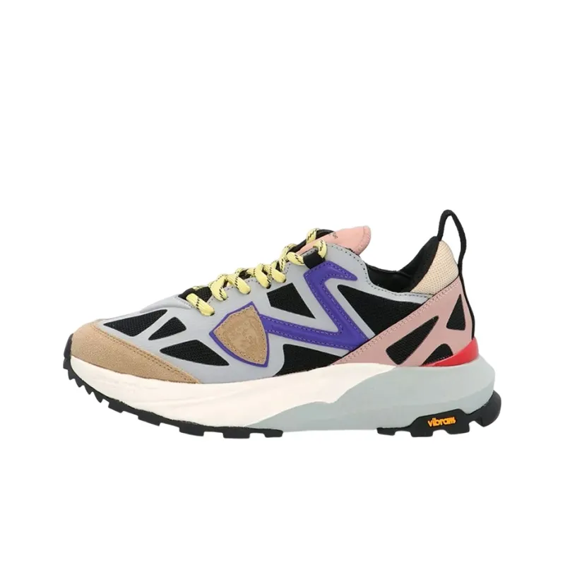 PHILIPPE MODEL Paris Logo-patch Panelled-design Sneakers-0