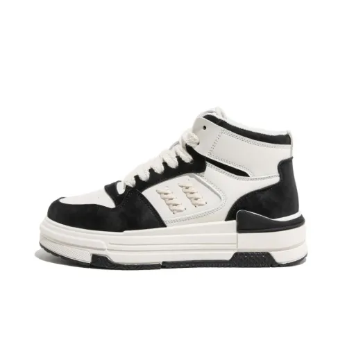 HUANQIU Stylish Skateboarding Shoes Women's High-Top