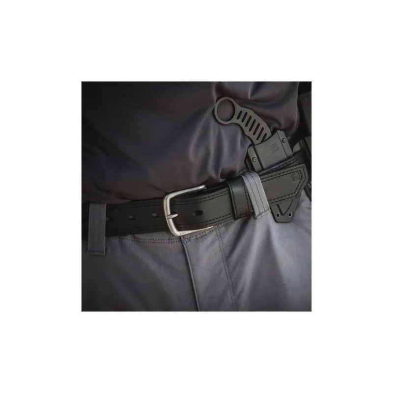 5.11 Outdoor Tactical 1.5 Inch Stretchy Arc Military Enthusiast Leather Leather Belts Men's Width  3.8cm-3