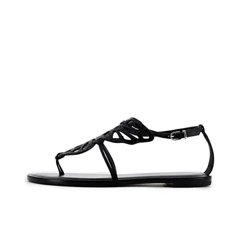 Sophia Webster Butterfly Strap Sandals Women's Black-0