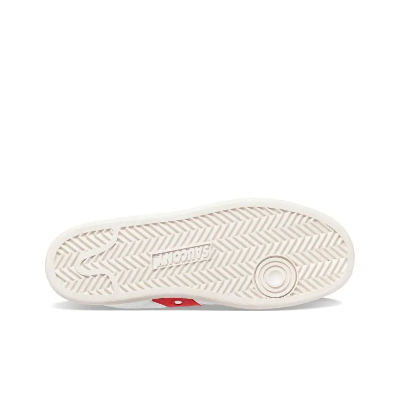 Saucony Jazz Court Premium White Red-4