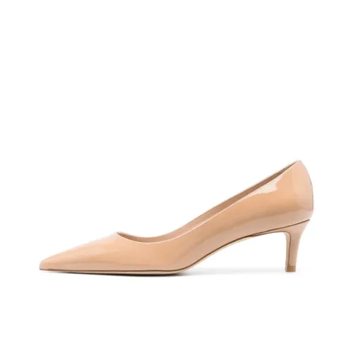 stuart weitzman Kitten 50mm Leather Pumps