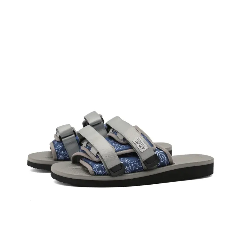 Suicoke MOTO-Cab Paisley-print Sandals-1