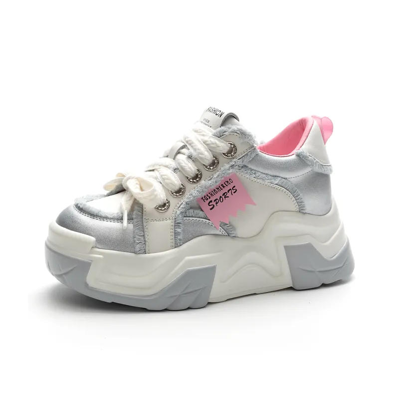 NRDROFFICIAL Cushioning Balance Wear-Resistant Lightweight Slip-Resistant Low-Top Chunky Sneakers Women's-13