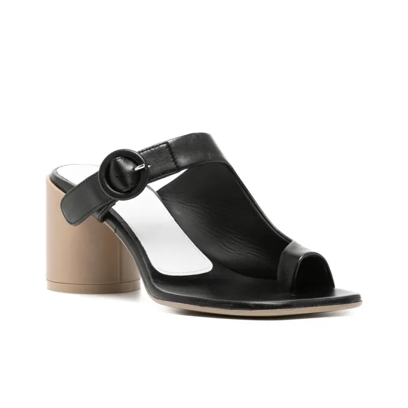 MM6 Maison Margiela Asymmetric Toe Sandals Women's-2
