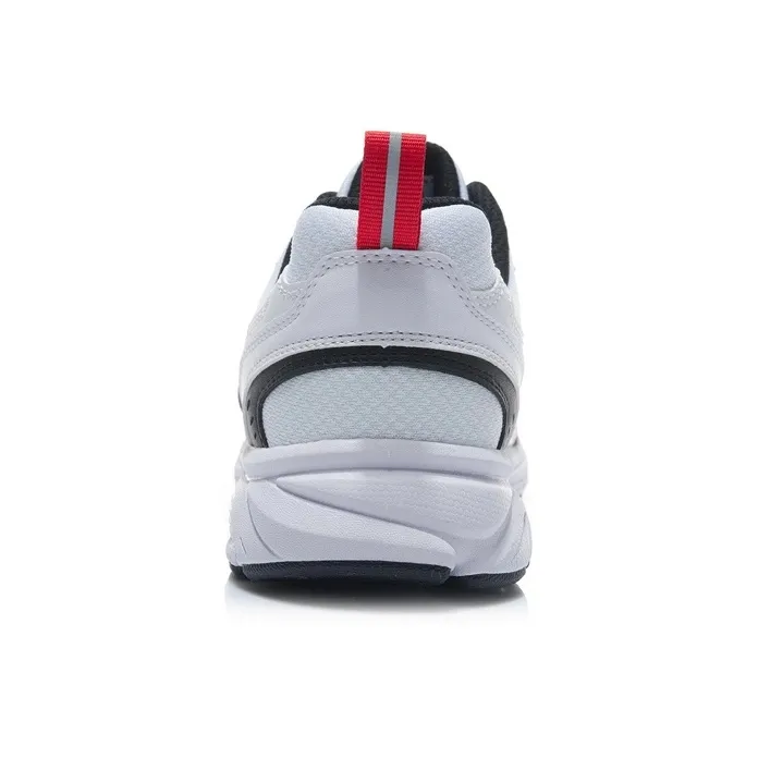 LINING Running Shoes Men Low Top Black/White/Red-2