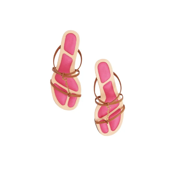 Jacquemus Pralu 45mm Leather Sandals-3