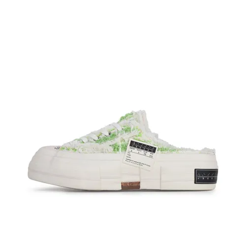 XVESSEL Canvas Shoes Unisex Low-Top Verdant Green