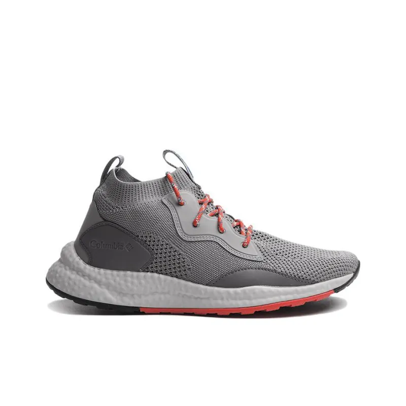 Columbia Cushioned Slip Resistant Abrasion Resistant Mid Top Outdoor Shoes Gray-1