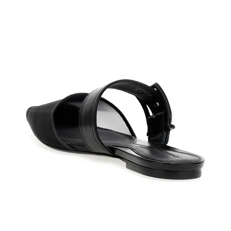 Alexander McQueen Pointed-Toe Slides Women's-3