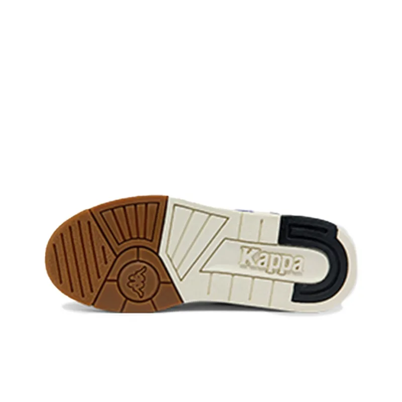 Kappa Skateboard Shoes Unisex Low-Top Black/Moon Gray/Purple-3