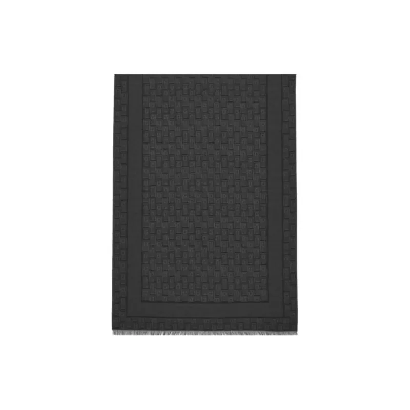 Ferragamo Gancini Monogram jacquard Stole-0