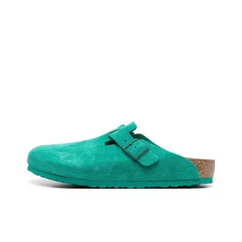 Birkenstock Rubber Sole Wrap toe Slippers Unisex Green