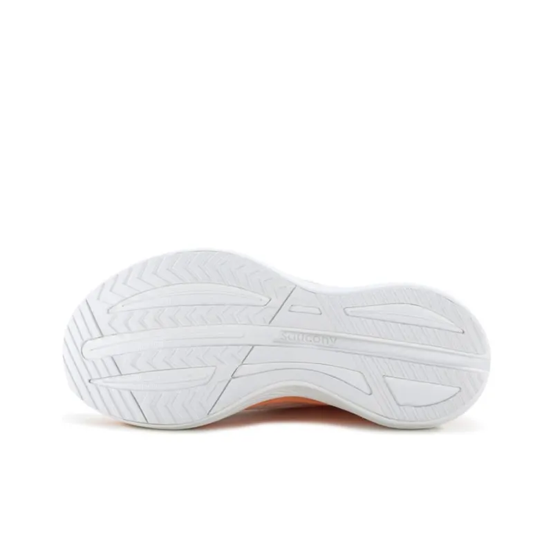 Saucony Cushioning, Slip Resistant, And Abrasion Resistant Low Top Running Shoes Women's White Pink-4