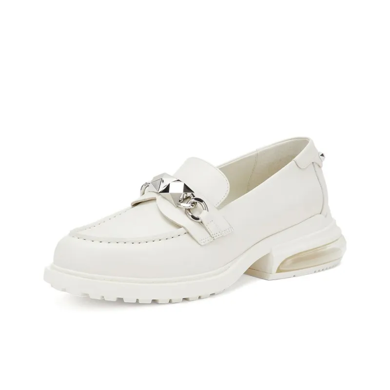 ASH Loafers Women's Low-Top Gray White-0