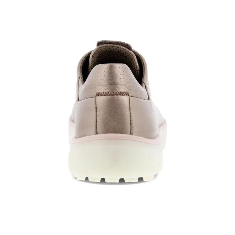 Ecco Golf Tray Low Top Golf Shoes Women's Champagne-4