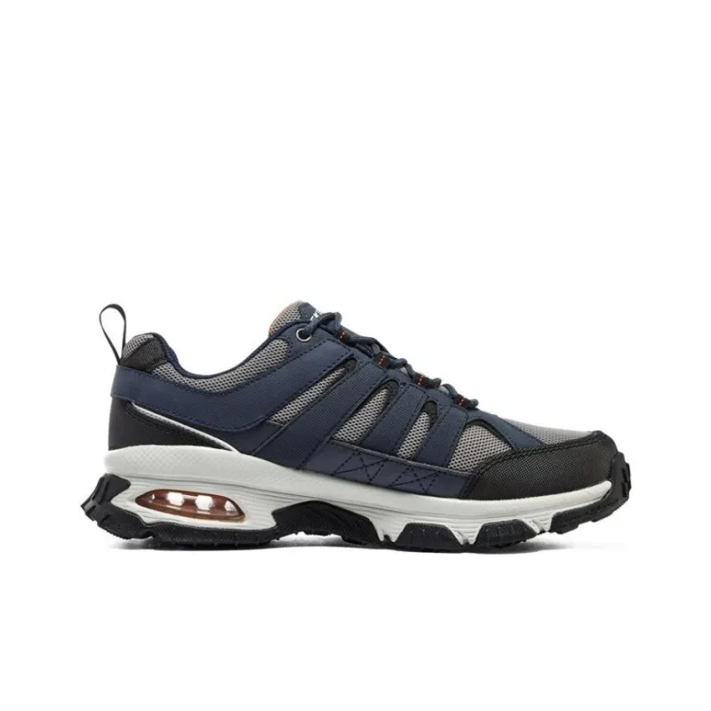 Skechers Low-Top Casual Running Shoes Men's Blue Gray-1
