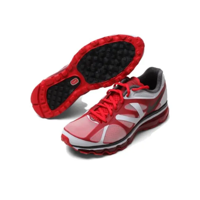 Nike Air Max+ 2012 University Red Black White-2