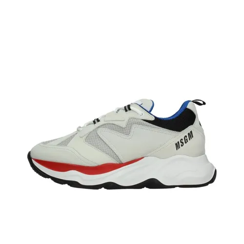 MSGM Casual Shoes Men Low-Top Gray