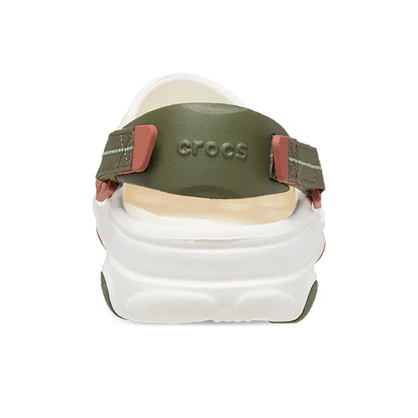 Crocs All Terrain Clogs 'White Green'-4
