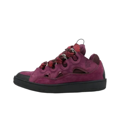 Lanvin Casual Shoes Men Low-Top Purple