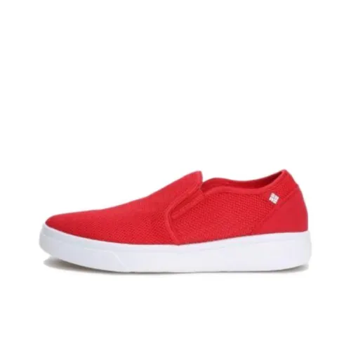 Columbia Skateboard Shoes Women's Low-Top Fire Red