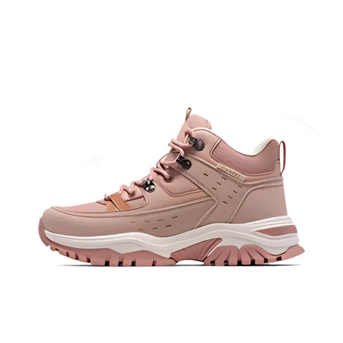 CAMEL Hiking / Trekking Shoes Women's High-Top Pink/Beige